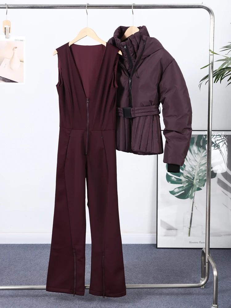 Manteau bouffant en coton verni brillant à capuche pour femme, mode manches longues, vêtements d'extérieur matelassés Chic, veste d'hiver 2025