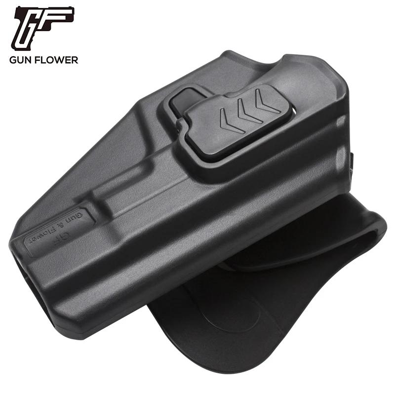 Étui OWB pour pistolet CZ 75B 75 Campact, CZ P10C, CZ P09, étui en polymère à libération d'index tac