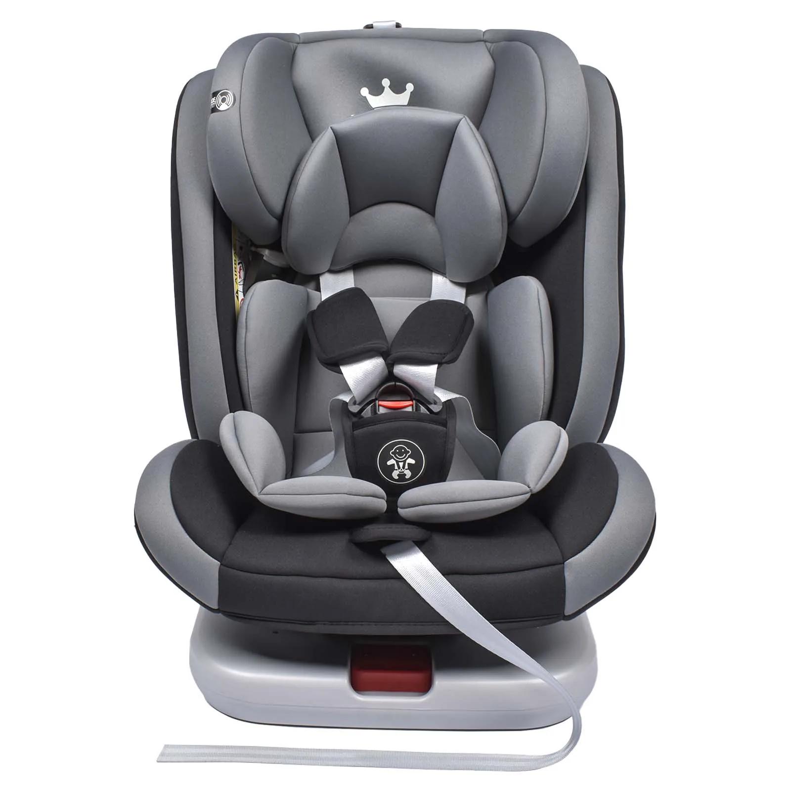 AP01 KL005 Siège enfant 360 ° Siège auto bébé rotatif ISOFIX, ECE R44/04,9-36 kg/0-12 ans, ceintur