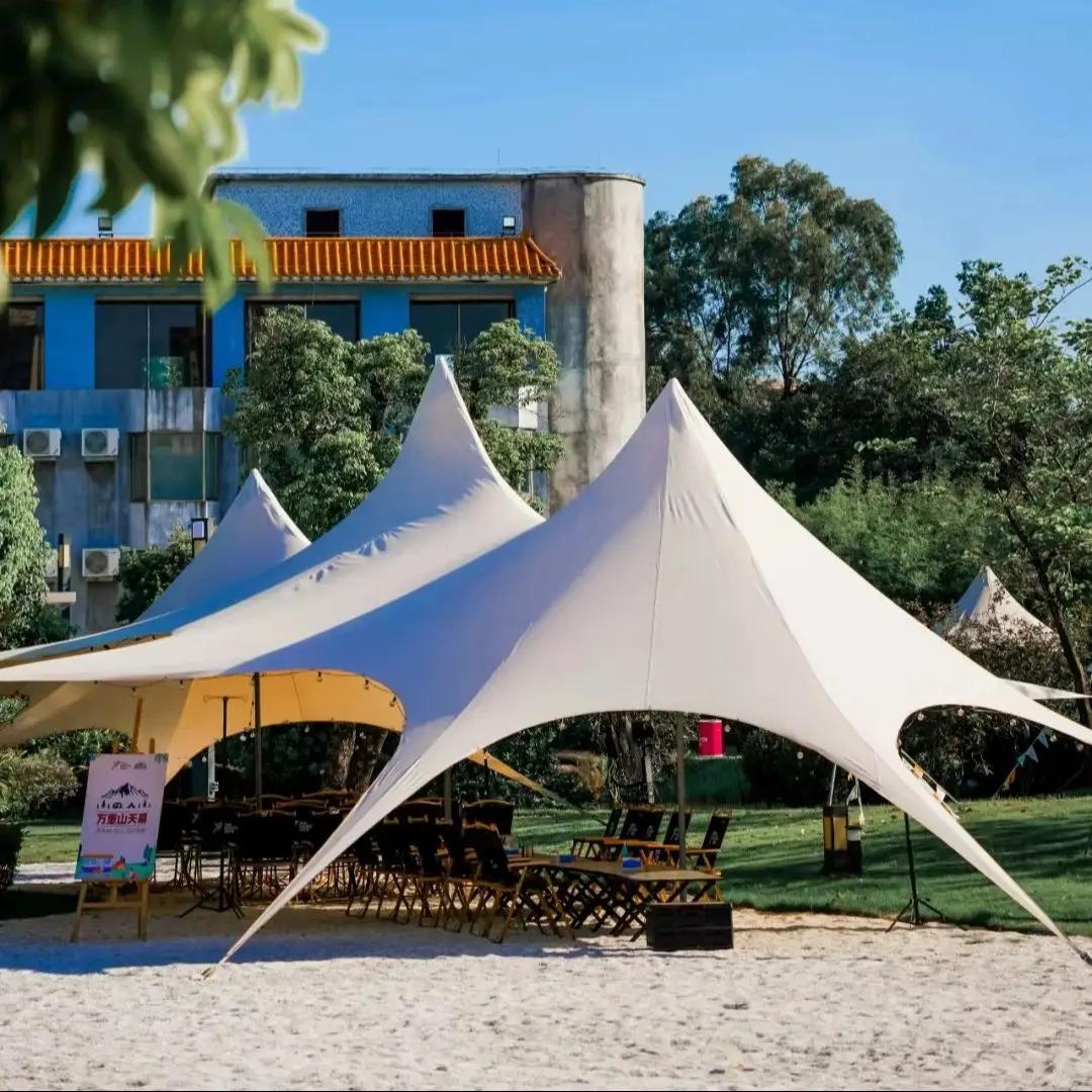 Tentes Octopus CanAmendements, Single, Double Pole, Starshade, Starshade, Thicken, Oxford Grill, For