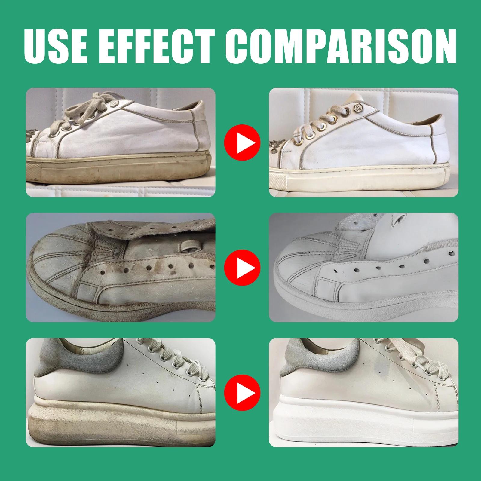 Jue-Fish-Gel jaune pour enlever l'd'effets des chaussures, nettoyage instantané sans SAF
