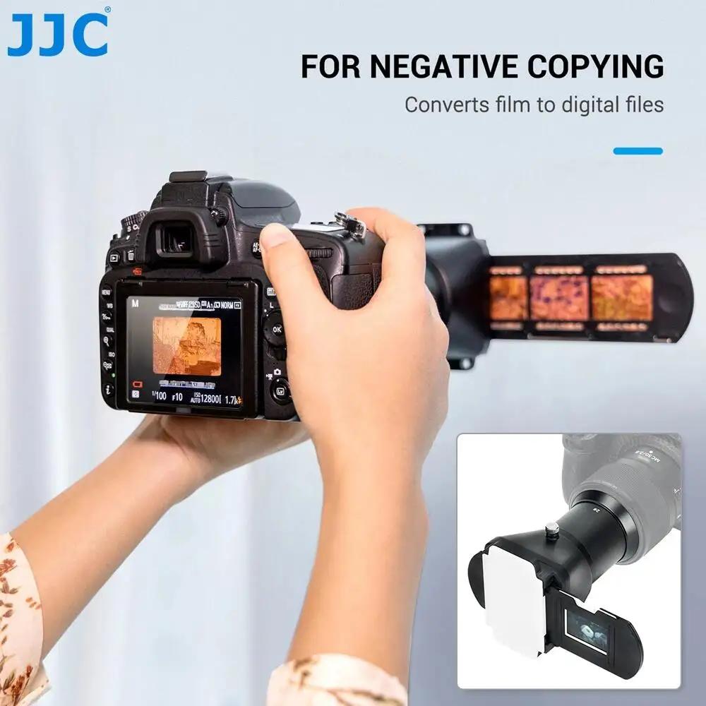 Adaptateur de numérisation de films JJC et kit d'éclairage LED pour scanner les négatifs de films 35