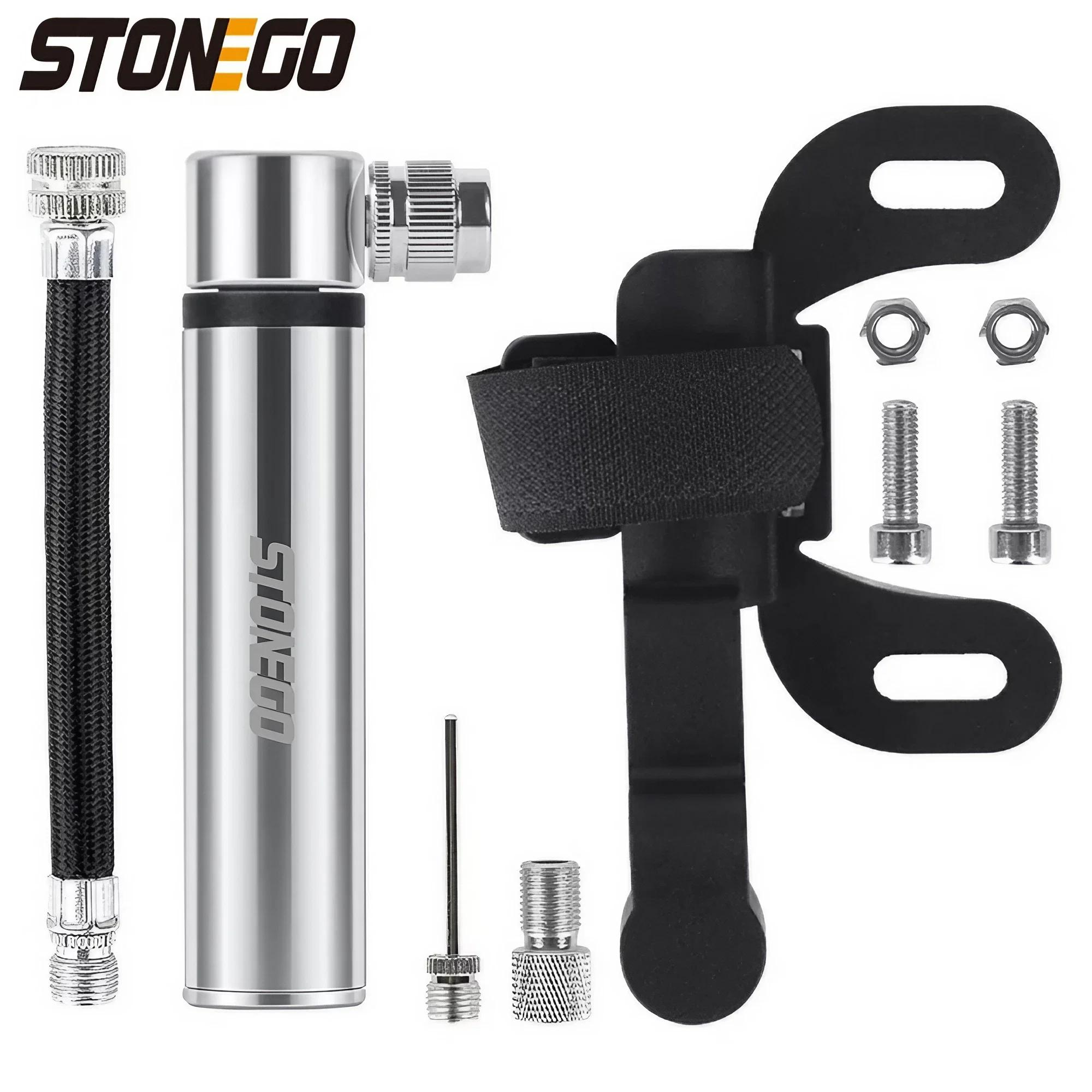 Pompe à vélo de poche Portable 120 PSI haute pression, Mini pompe à vélo adaptée à la Valve Presta/S