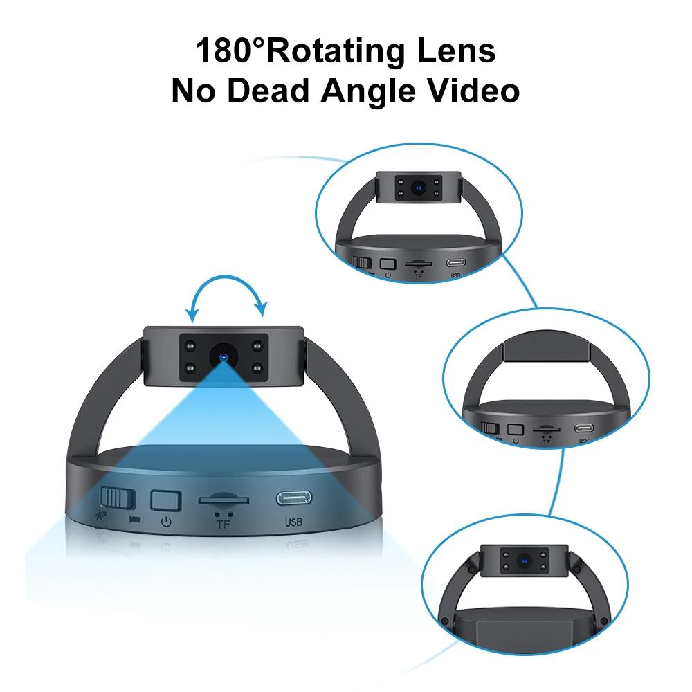 MD35 Mini caméra espion portable avec détection de mouvement, petit enregistreur vidéo numérique, ca