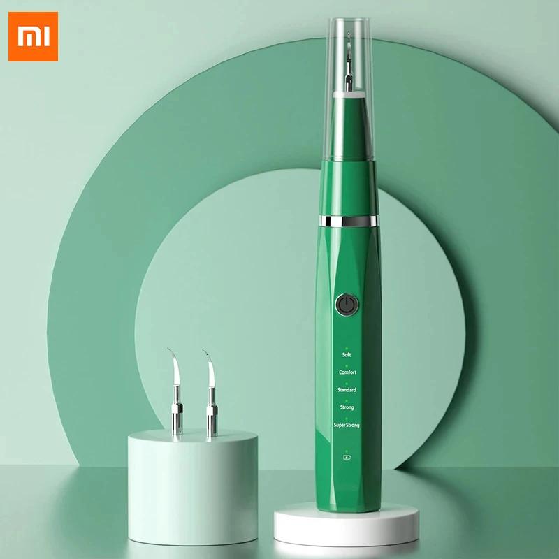 Xiaomi détartreur dentaire électrique ultrasonique tache tartre dissolvant de calcul blanchiment des