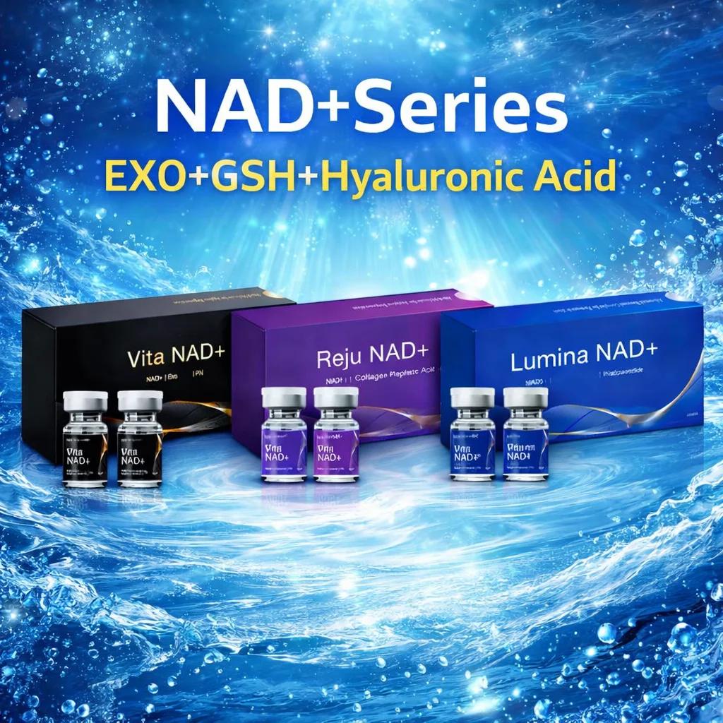 Sérum 3 en 1 SANENDI NAD+ Acide Hyaluronique GSH EXOO Essence Collagène Peptide Beauté Coréenne Soin