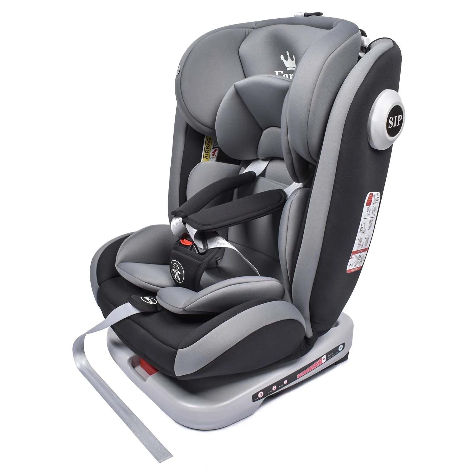 AP01 KL005 Siège enfant 360 ° Siège auto bébé rotatif ISOFIX, ECE R44/04,9-36 kg/0-12 ans, ceintur
