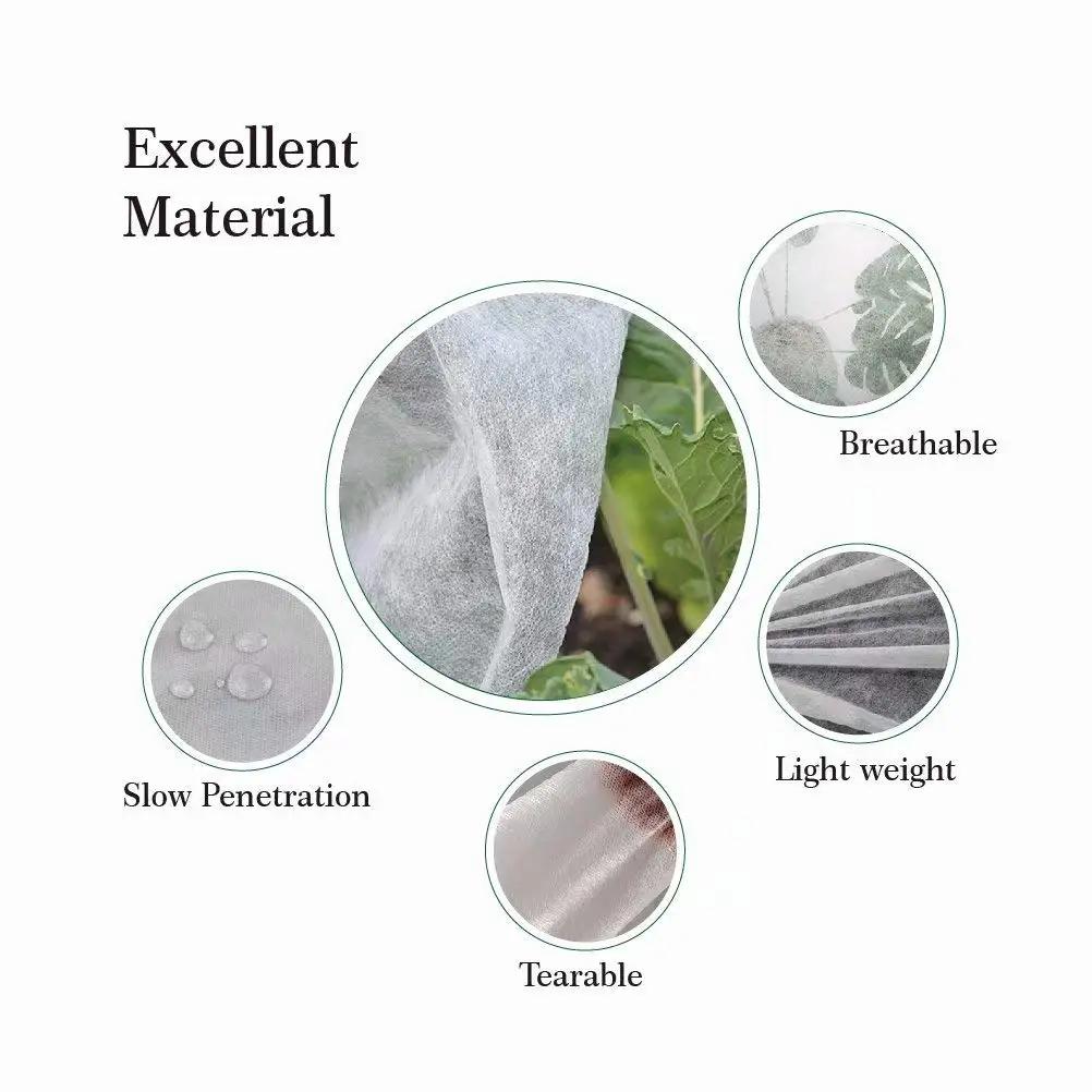 NucleoCover Flottant Plant Blanket, 0.55 oz. 7 ft x 100 ft, Frost Protection and Terrible Weather De