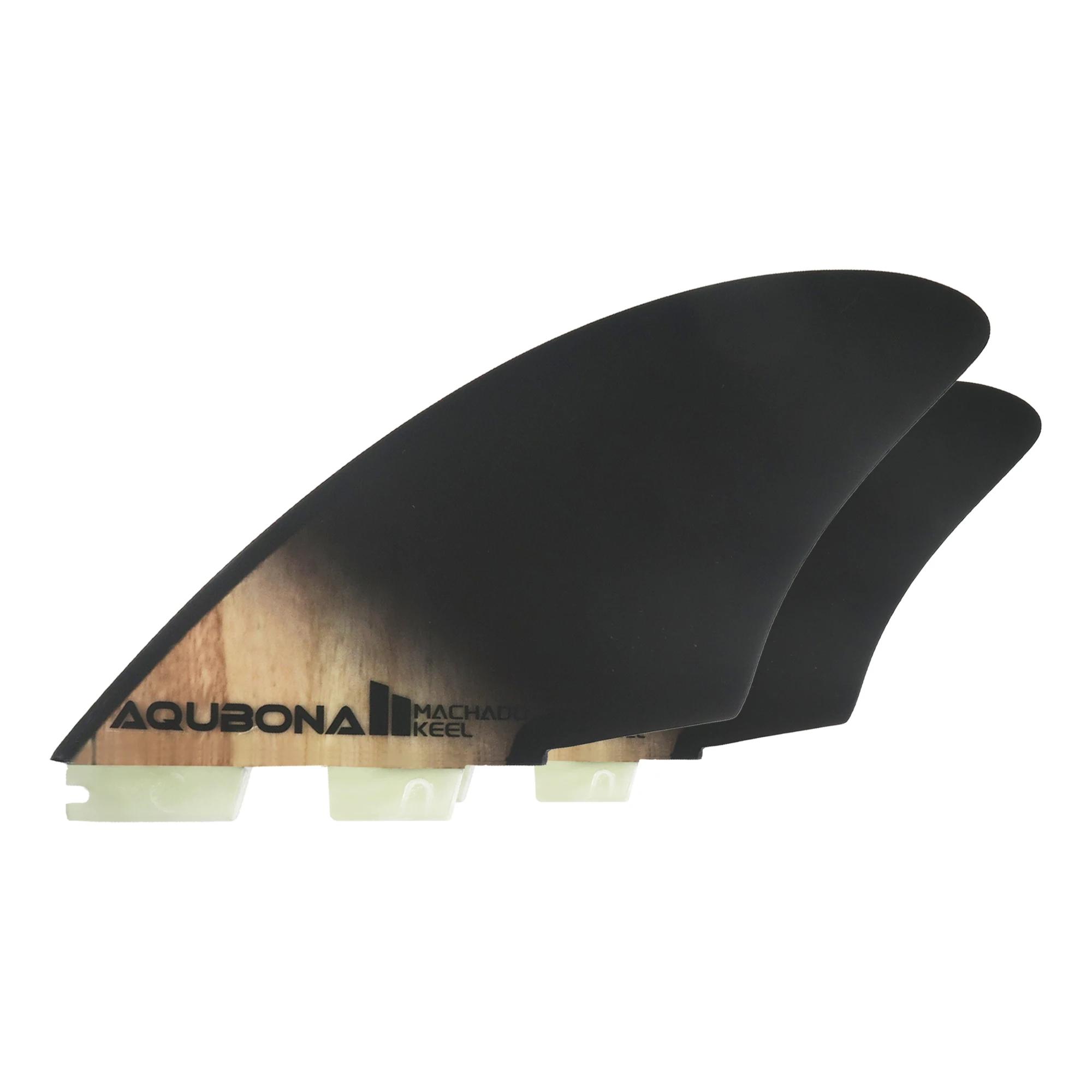 Palmes à double quille (2 ailerons) – Dimensions d'une languette ou d'une languette, avec vis à aile