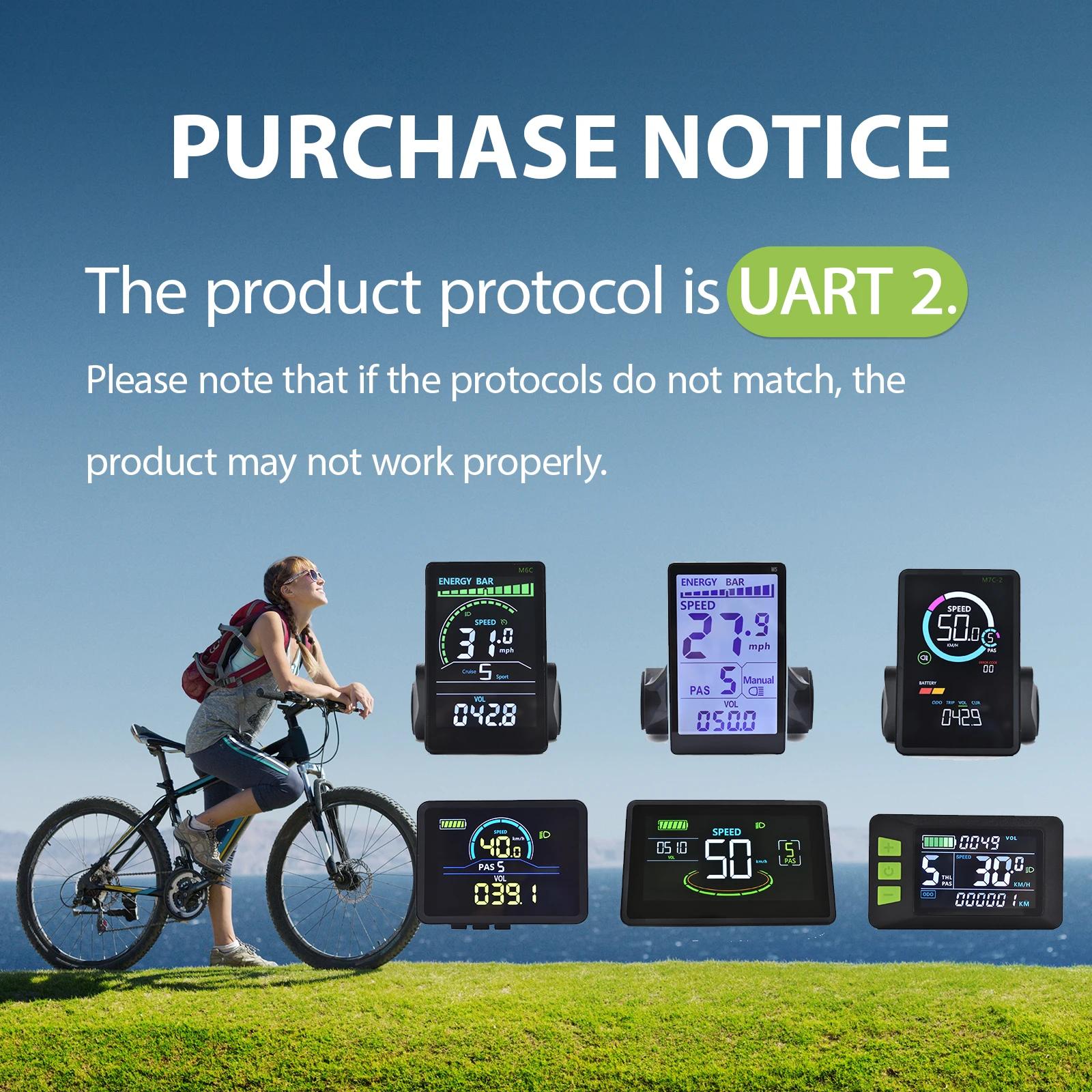 Contrôleur électrique sans balais 350W 500W 800W 36V 48V, pour vélo électrique, Scooter, vélo électr