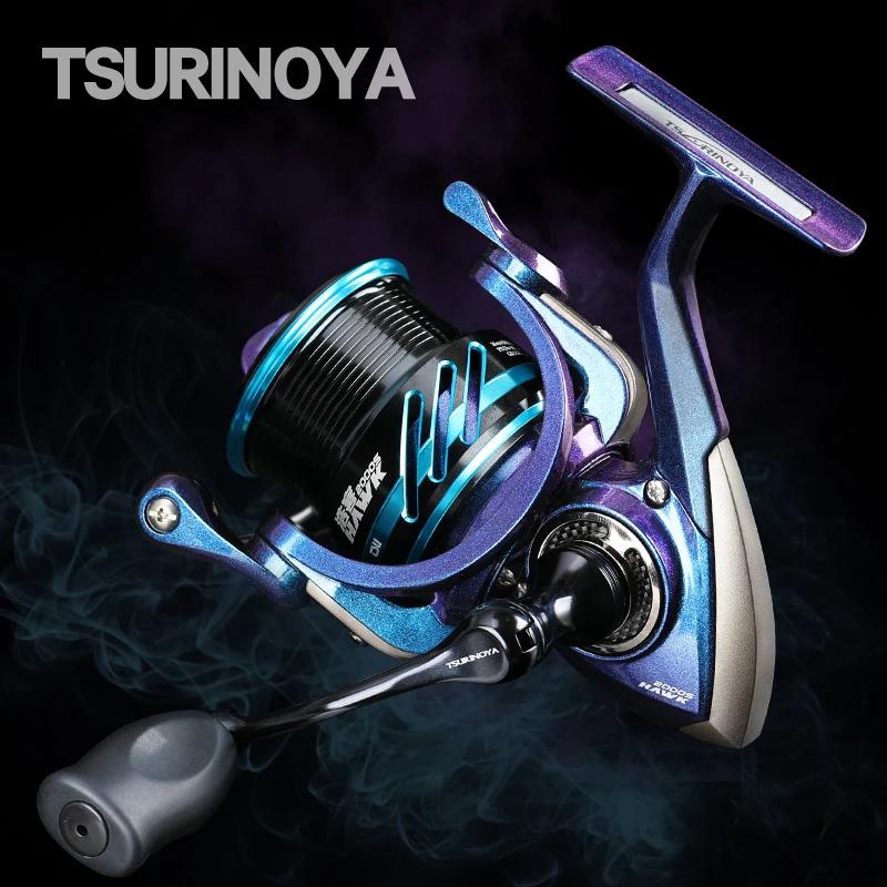 Moulinet de pêche TSURINOYA HAWK 2000S 2500S 3000S à bobine peu profonde pour lancer longue distance