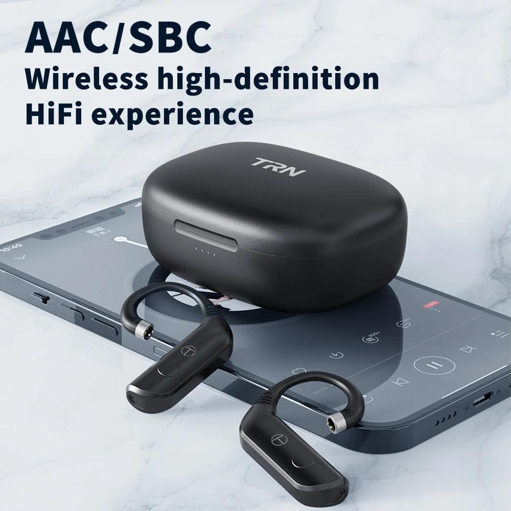 TRN BT20 Pro True Wireless Bluetooth 5.3 Module d'écouteurs HiFi écouteur câble de mise à niveau/con