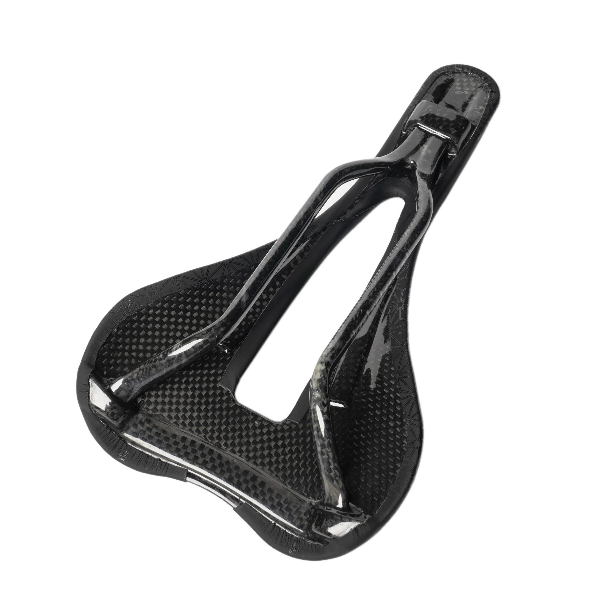 Selle de vélo de route en carbone Ultra légère 7D MAX, 140MM, 108G, pièces de cyclisme