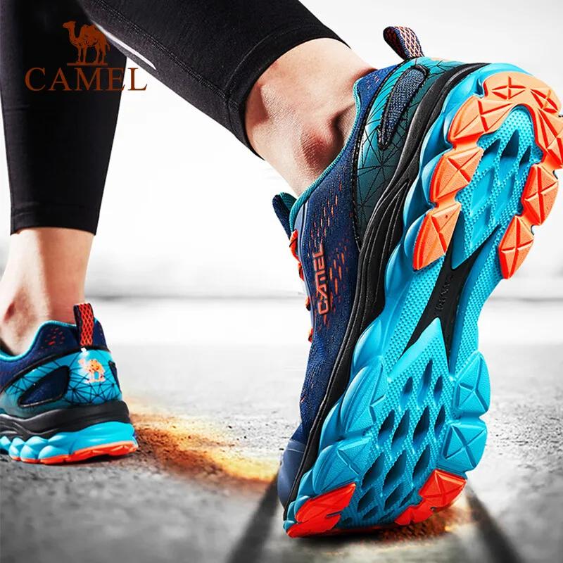 GOLDEN CAMEL-Chaussures de course en maille pour homme, baskets de sport, de jogging, de marche, d'e
