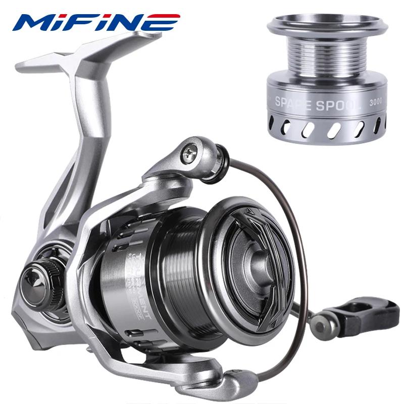 Moulinet de pêche MIFINE TOURMENT, résistance maximale de 8 kg, série 800-4000, 5.1:1, eau salée, ea