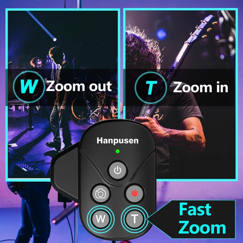 Caméscope Lanc Zoom télécommande avec câble Jack 2.5mm enregistrement vidéo, Zoom Commander, prendre