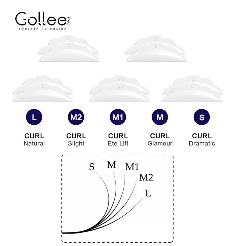 Kit de rehaussement de cils semi-permanent Gollee 4-6 semaines, teinture pour cils et sourcils, lami