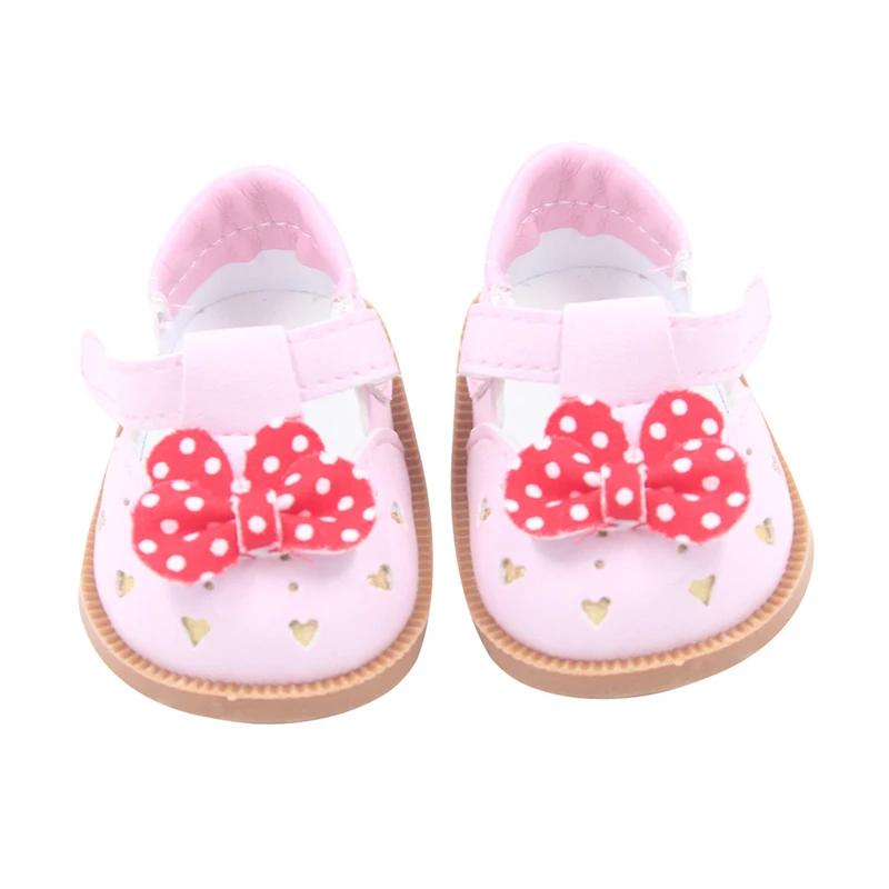 Chaussures de poupée de 7 Cm, vêtements, bottes faites à la main pour fille américaine de 18 pouces