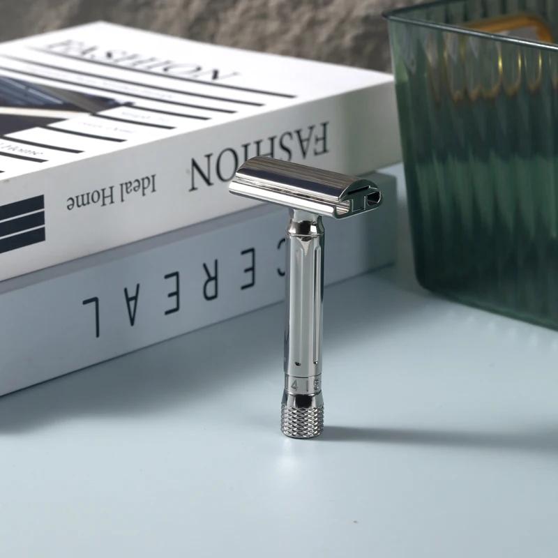 Rasoir de sécurité réglable en acier inoxydable Yaqi Avanti