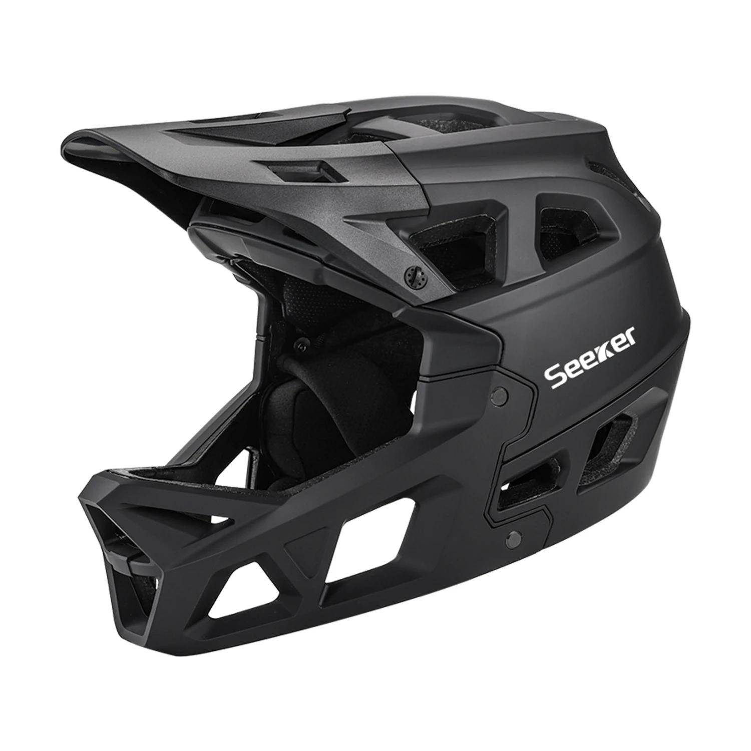 Casque intégral SEEKER pour VTT, protection de sécurité, respirant et confortable, pour la descente