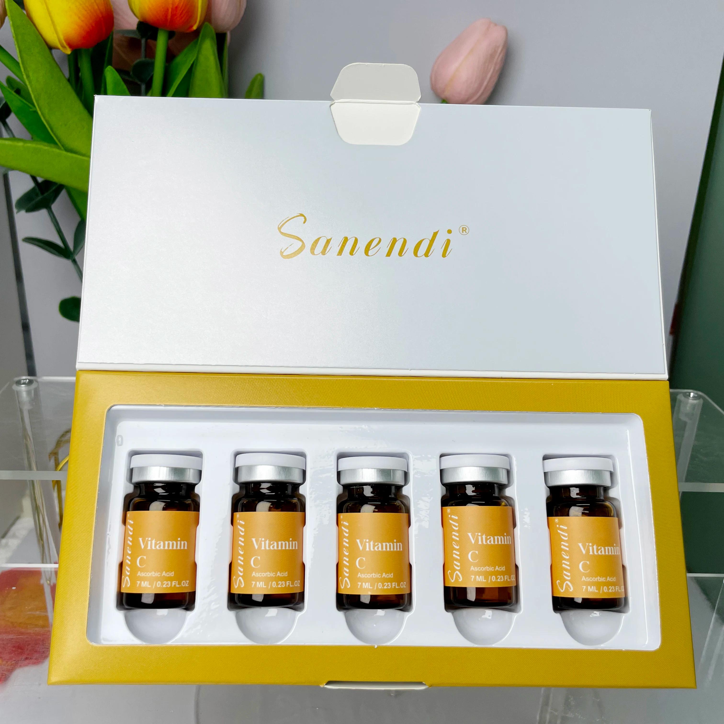 Sérum 6-en-1 PDRN GS-H Acide Hyaluronique Vitamine C Essence Collagène Coréen Soin Hydratant Visage