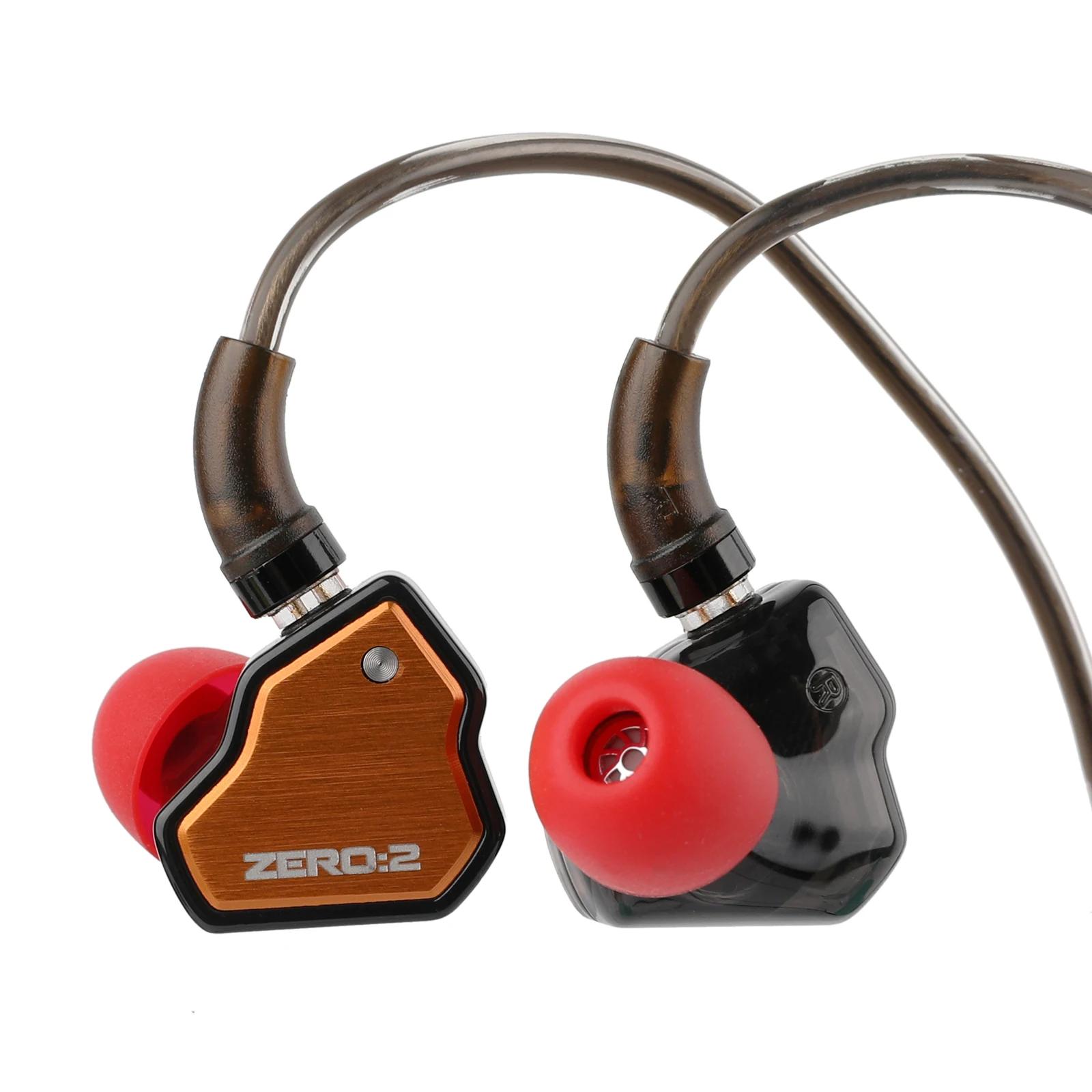 7Hz x Crinacle Zero:2 mis à jour 10mm pilote dynamique IEM filaire écouteurs écouteurs de jeu avec c