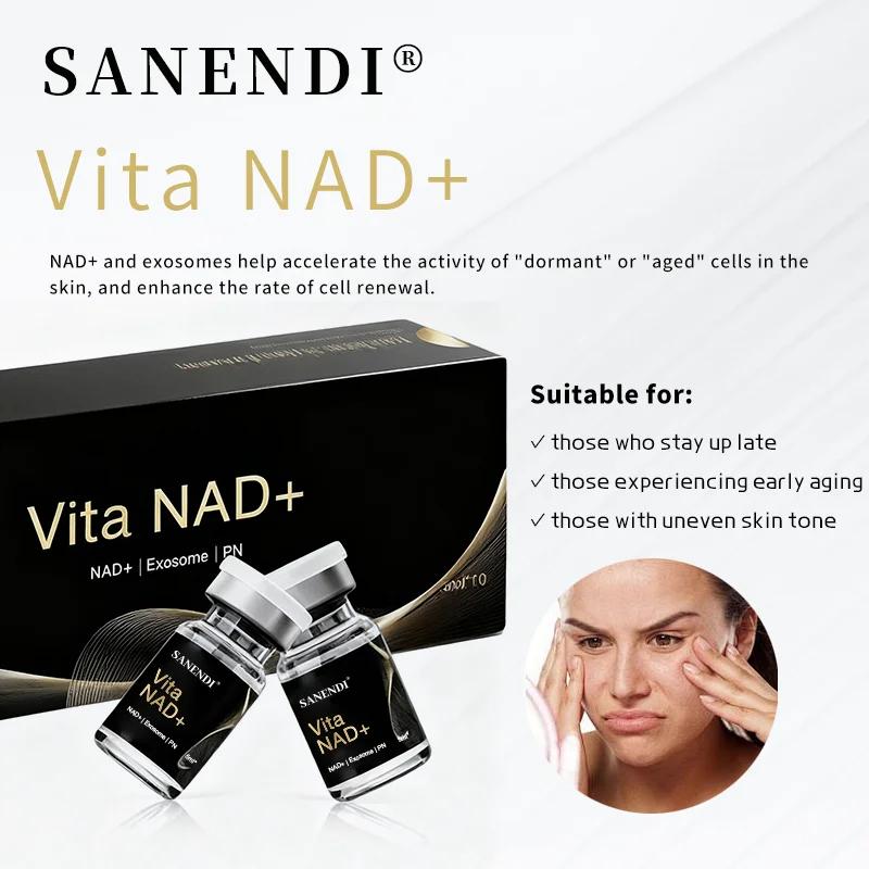 Sanendi NAD + série exosomes sérum pour le visage acide hyaluronique Lifting Peptide Dr.Pen sérum co