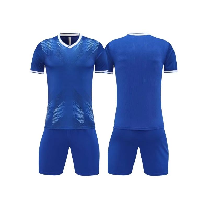 Uniforme football violet jaune personnalisé - Ensemble maillot short entraînement équipe hommes enfants