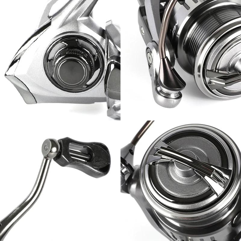 Moulinet de pêche MIFINE TOURMENT, résistance maximale de 8 kg, série 800-4000, 5.1:1, eau salée, ea