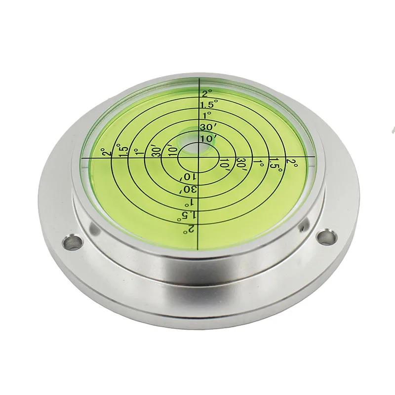 HACCURY niveau à disque métallique grue niveau bulle portée de haute précision niveau à bulle taille