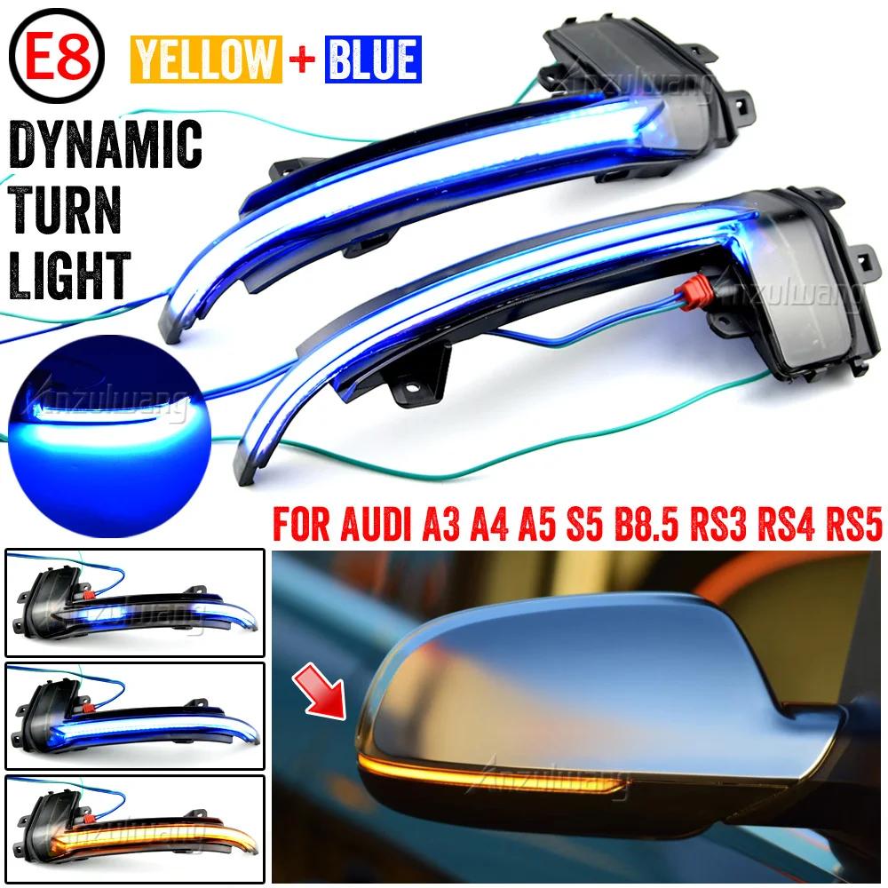 Clignotant dynamique LED, clignotant à eau qui coule, pour Audi A4 A5 B8.5 B8 RS5 RS3 A3 8P S5 RS4 A