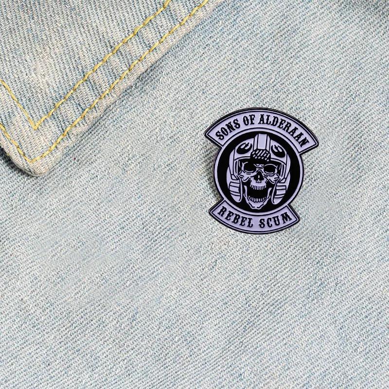 Sons Of Alderaan-Rebel Scum Pin Badge