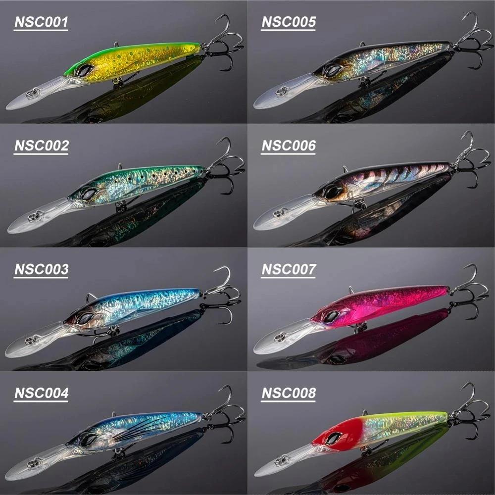 18 cm 90g Wobbler leurre de pêche grand manivelle vairon pêche bar à la traîne appât artificiel broc