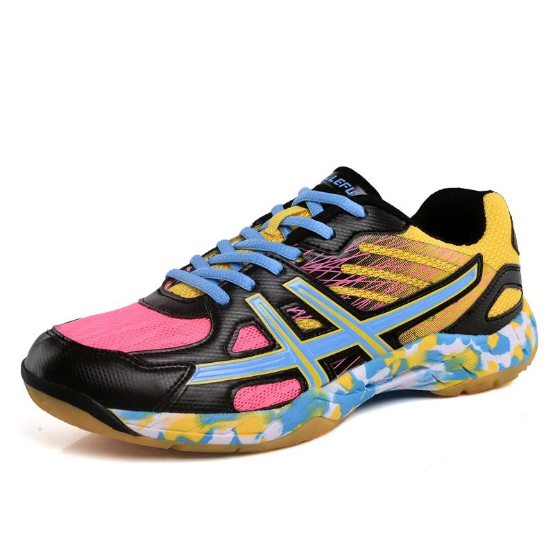 Chaussures de Badminton antidérapantes pour femmes, hommes et enfants, Tennis de Table, volley-ball,