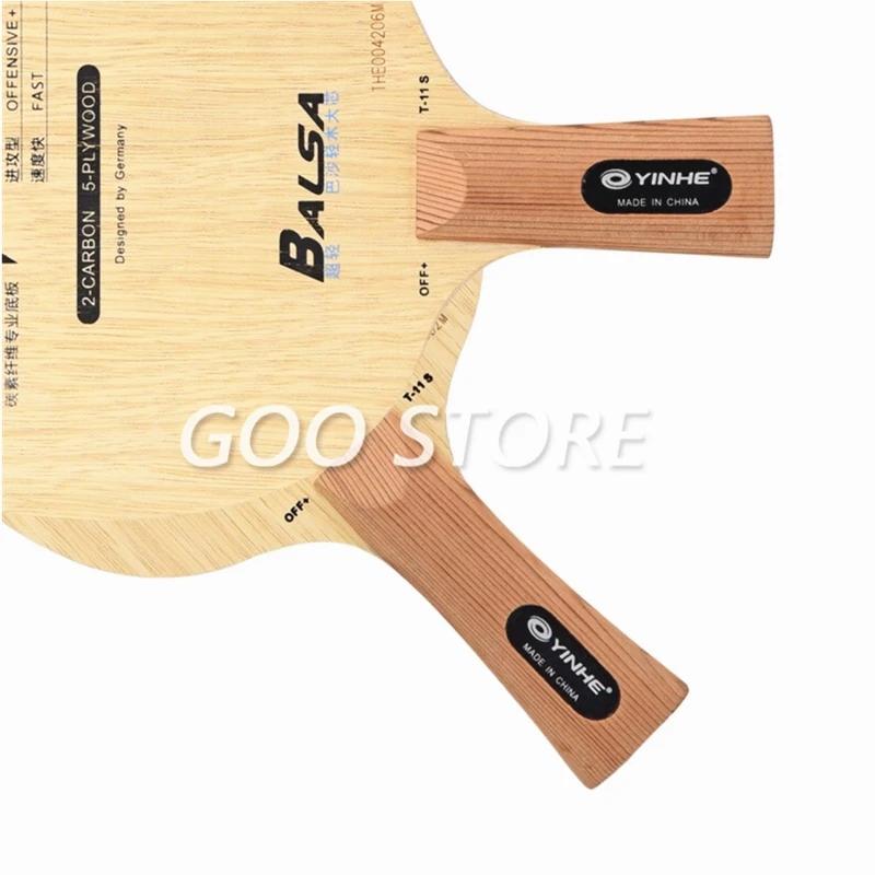 YINHE T11 T-11 + T11 + boucle de rupture rapide carbone Limba Balsa OFF lame de Tennis de Table raqu