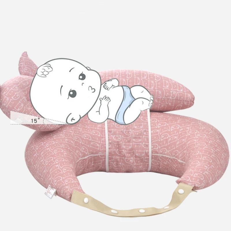 Oreiller d'Allaitement Multifonction pour Bébé, avec Sangle Initiale, Dessin Animé, Souple, 2020