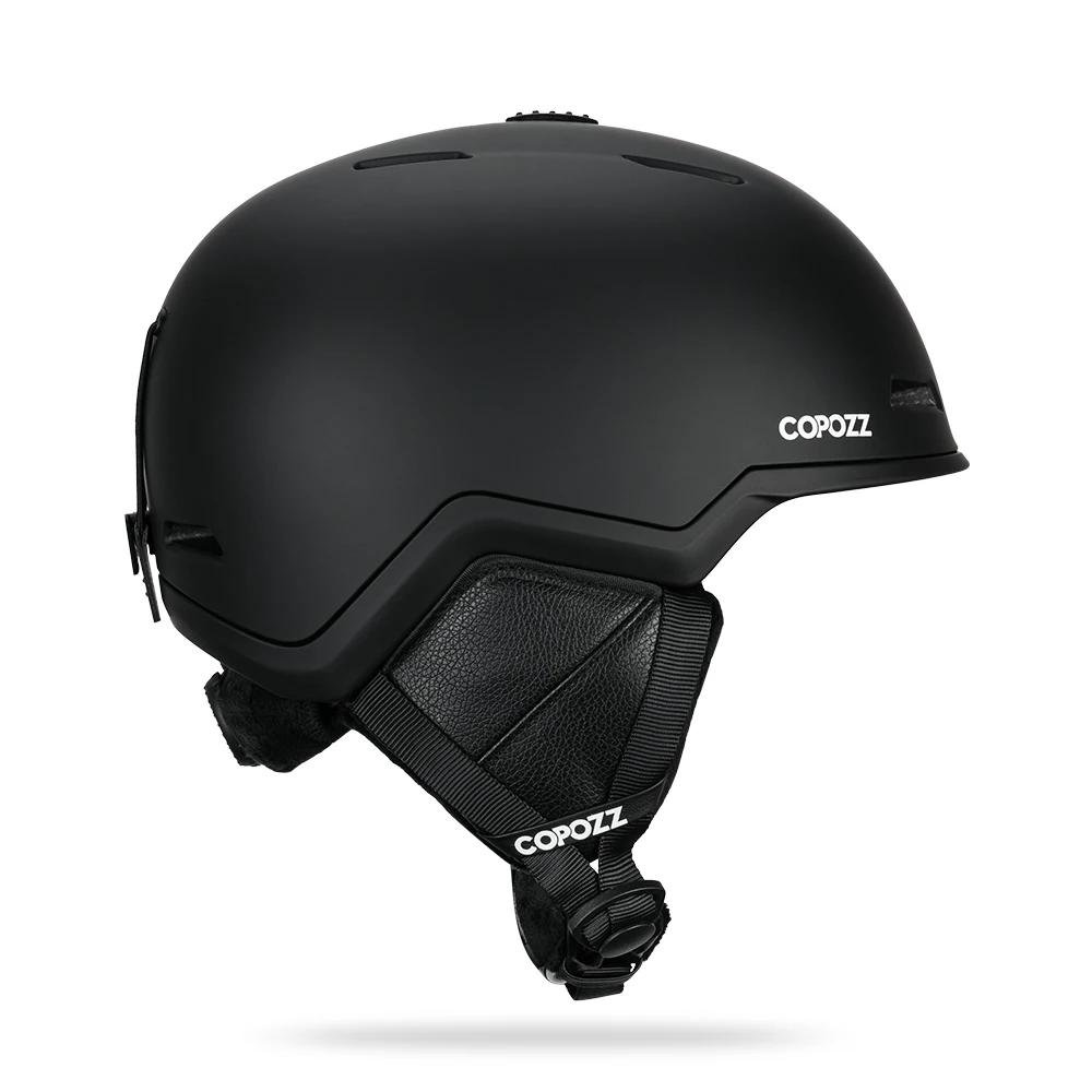 COPOZZ hiver Ski Snowboard casque semi-couvert Anti-impact casque de sécurité cyclisme motoneige Ski