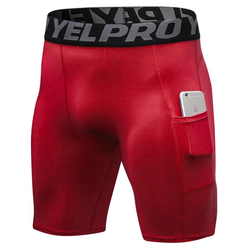 Collants de course courts à Compression pour hommes, séchage rapide, Leggings de Sport, Fitness, sou