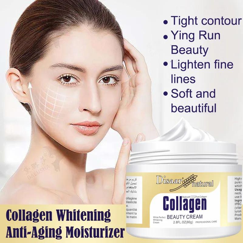 Crème coréenne anti-déformable, 5 pièces/lot, collagène, puissance lifting, pour le visage, soins de