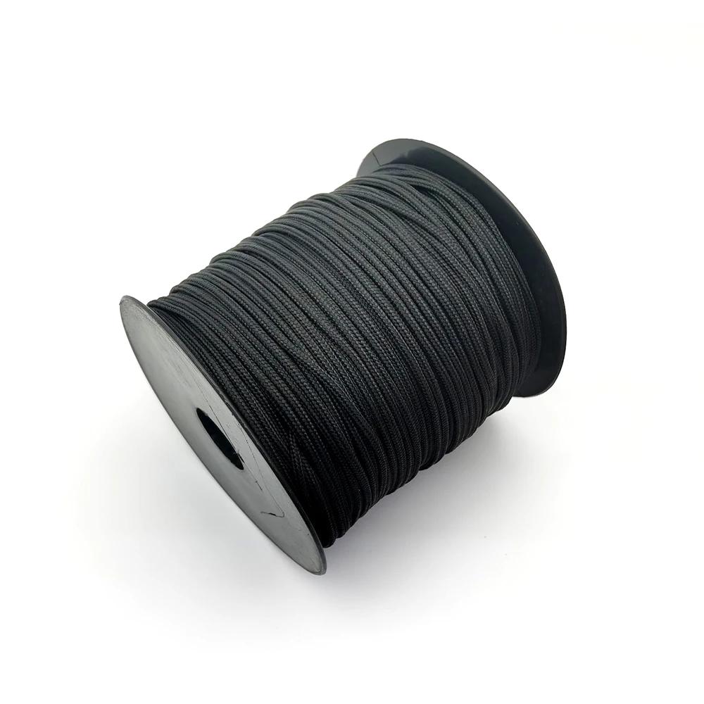 100M un support noyaux Paracord corde 2mm extérieur Polyester Parachute cordon Camping survie parapl
