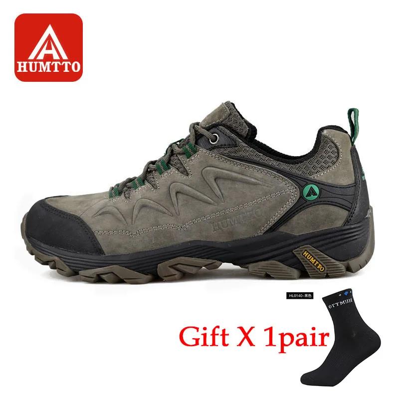 HUMTTO – chaussures de randonnée antidérapantes et résistantes à l'usure pour homme, idéales pour l'