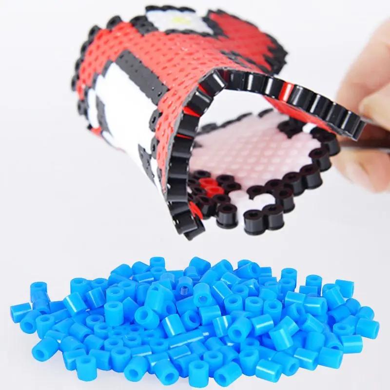 Perles Hama 2.6mm, 24/48 couleurs, perles éducatives en fer, puzzle 3D, garantie de lroning, perles