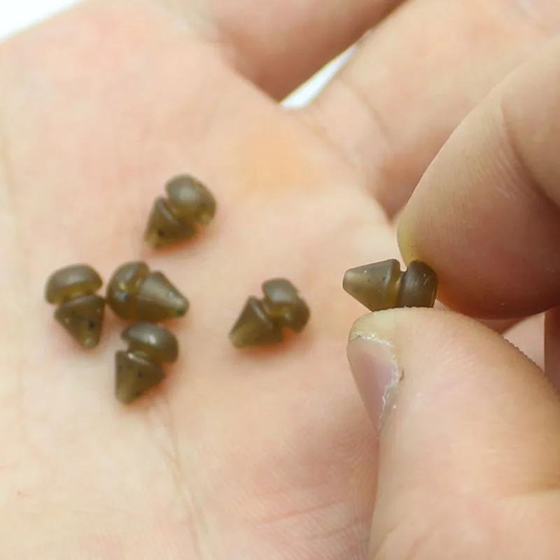 Accessoires de pêche à la carpe, 30 pièces, perles Heli Chod pour plates-formes d'hélicoptère, matér