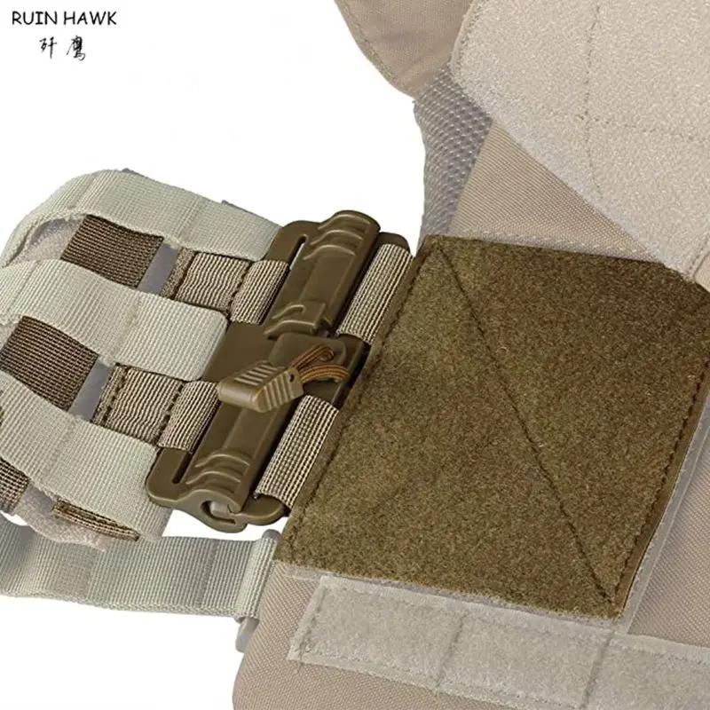 Kit de gilet tactique, gilet de chasse Airsoft en plein air, jeu de Paintball, ensemble de boucles d