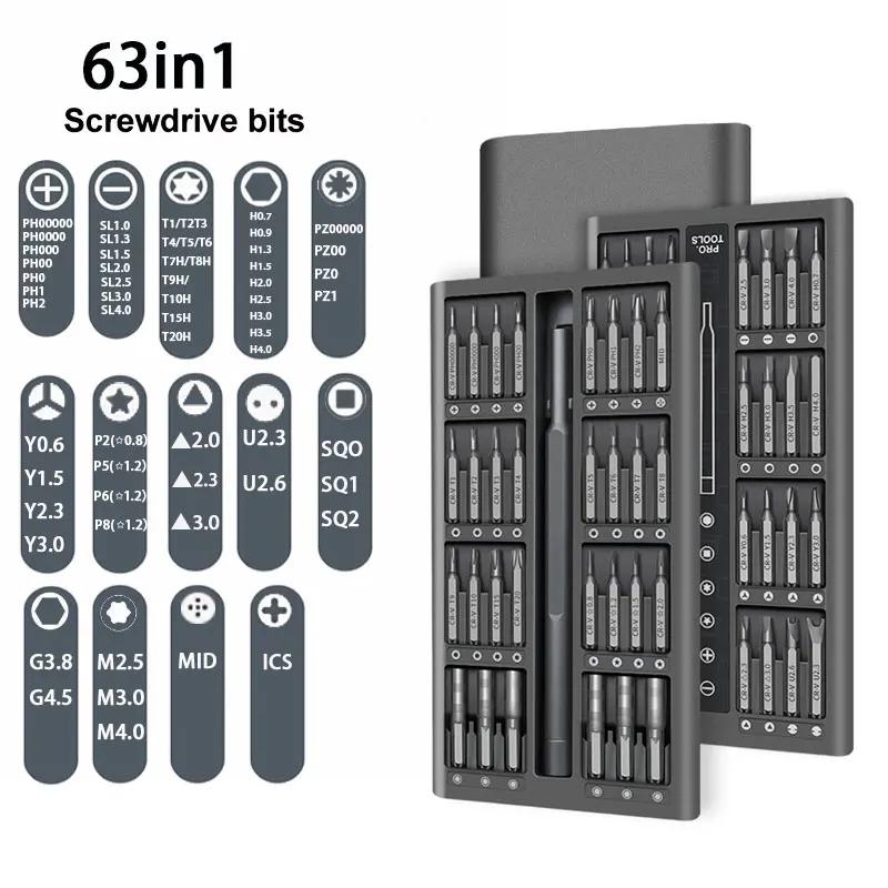Kit de tournevis de précision pour ordinateur portable, Kit de tournevis magnétiques, petits tournev
