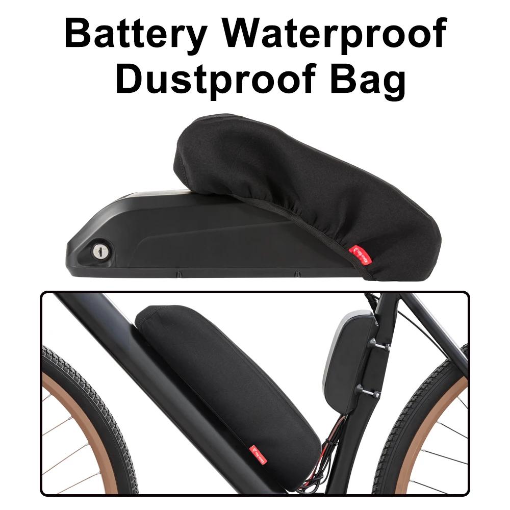 Sac élastique étanche et anti-poussière, Standard, moyen, grande taille, pour batterie de vélo élect