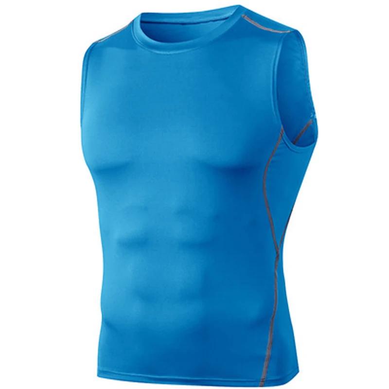 T-shirt course séchage rapide homme - Maillot compression fibre salle de sport
