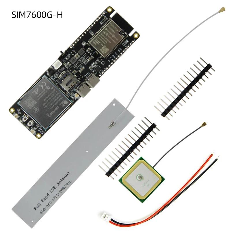 LILYGO® TTGO T-SIM7600 Carte de développement 4G TTGO T-SIM7600 ESP32 LTE Cat4/1, Module SIM7600E, S