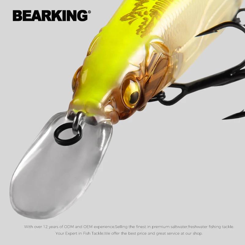 Bearking professionnel Wobbler 110mm 14g plongée 1.8m SP leurres de pêche appâts artificiels prédate