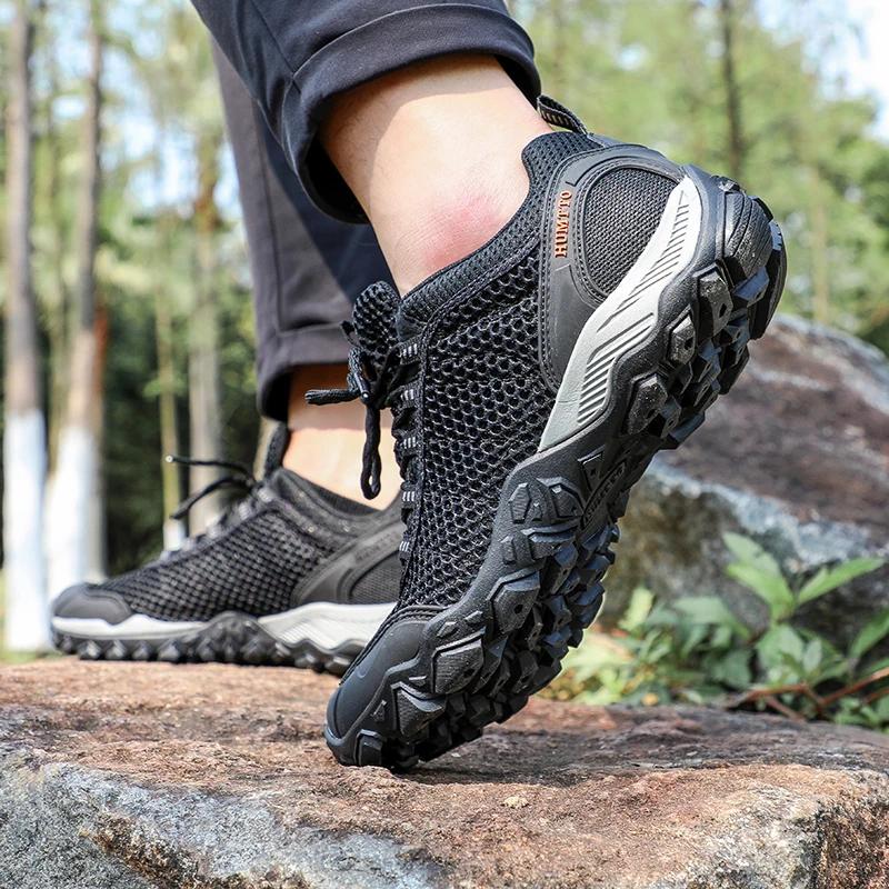 HUMTTO – chaussures de randonnée respirantes pour hommes et femmes, baskets de sport de plein air, d